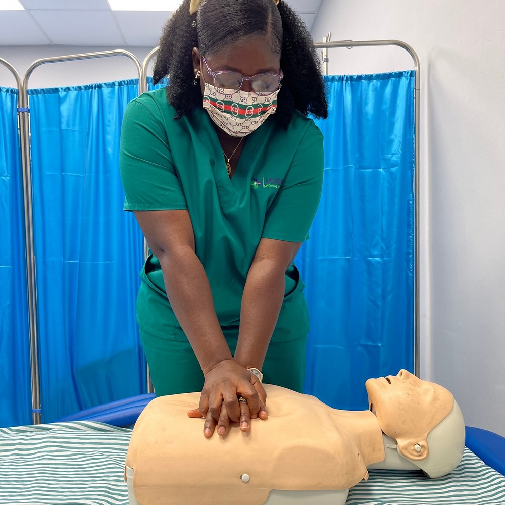 Jahmale Nurse Administering CPR 2